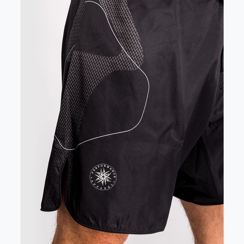 Vyriški treniruočių šortai Venum Nexus Fight black/silver 7
