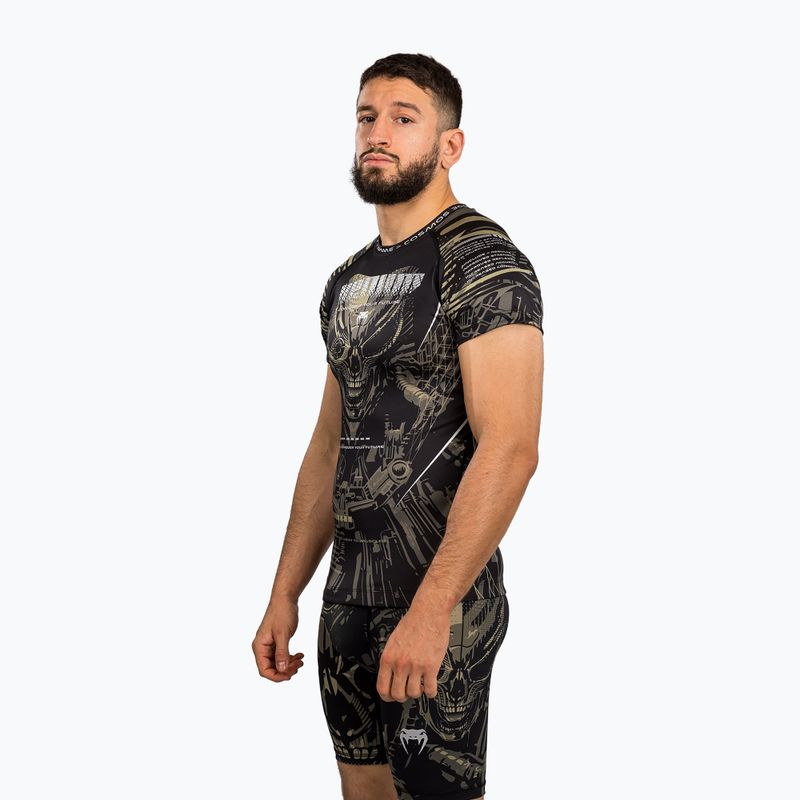 Rashguard vyrams Venum Invander black/sand 4