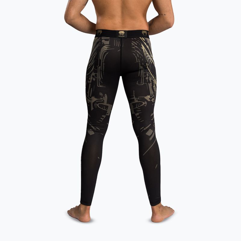 Vyriškos sportinės tamprės Venum Invader Spats black/sand 3
