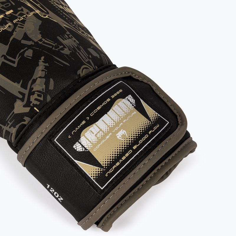 Bokso pirštinės Venum Invader Boxing black/sand 4