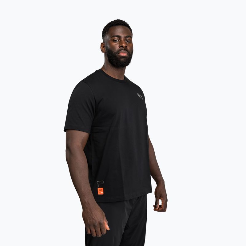 Vyriški marškinėliai Venum Eclipse black/ivory 3