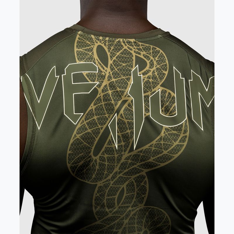 Vyriškas rashguard Venum Serpenti Rashguards Sleeveless khaki/bronze/ivory 6