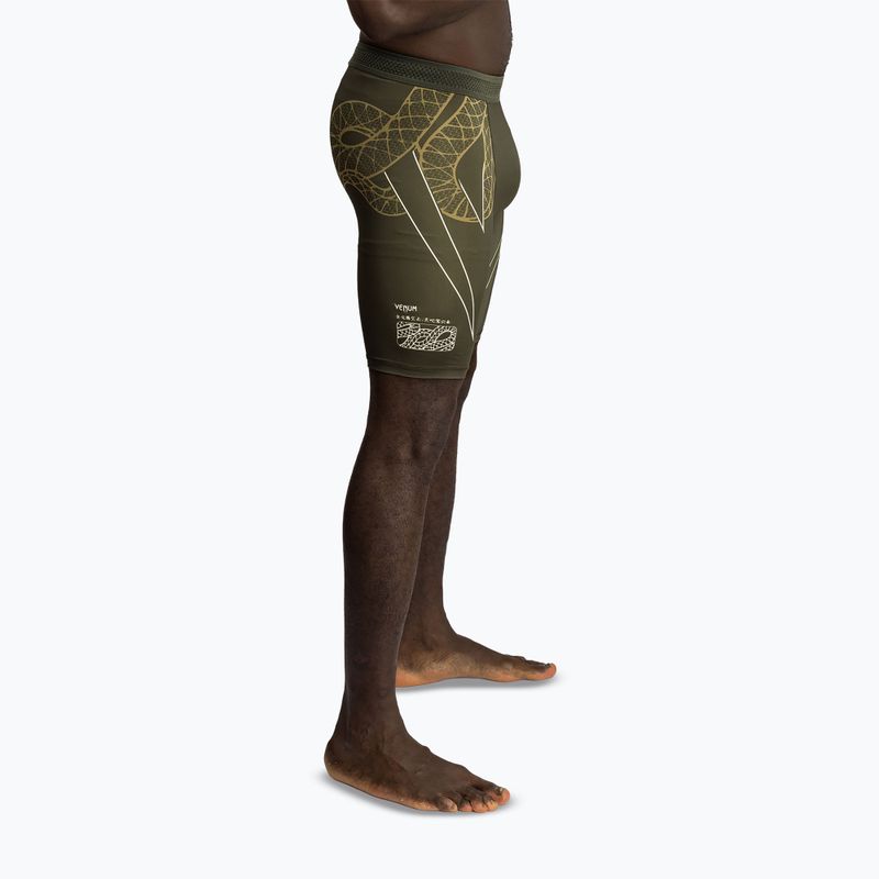 Vyriški trekinginiai šortai Venum Serpenti Vale Tudo khaki/bronze/ivory 4