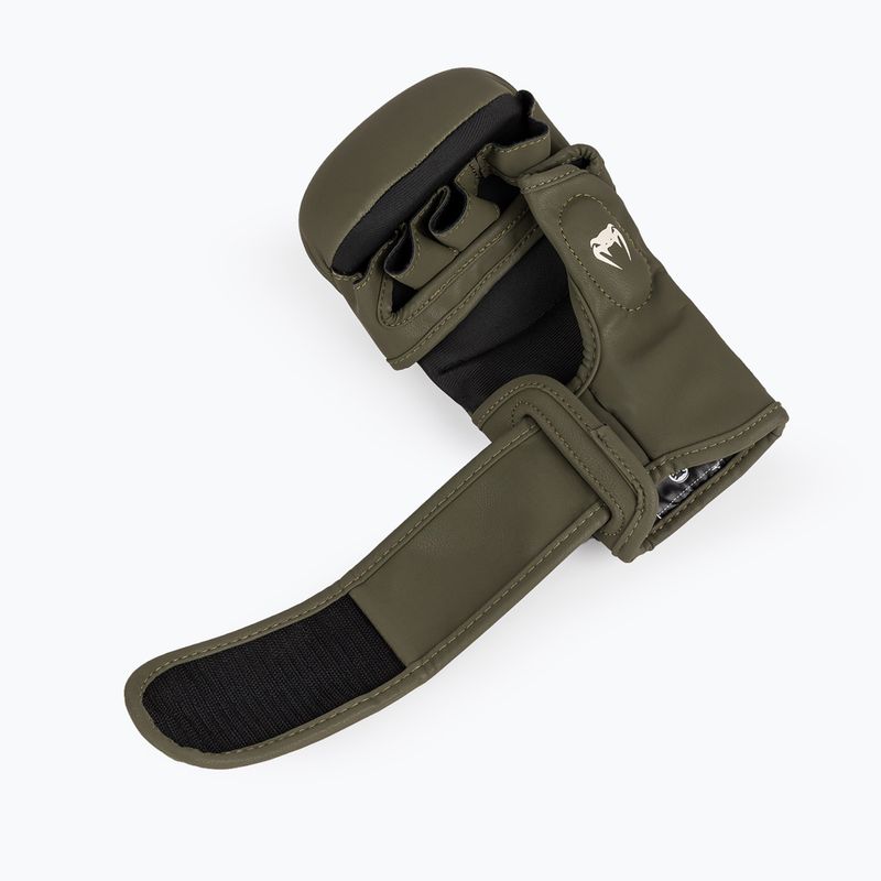 Bokso pirštinės Venum Serpenti Sparring khaki/bronze/ivory 5