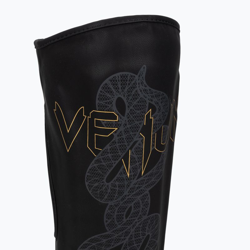 Blauzdų ir pėdų apsaugos Venum Serpenti black/silver/gold 6