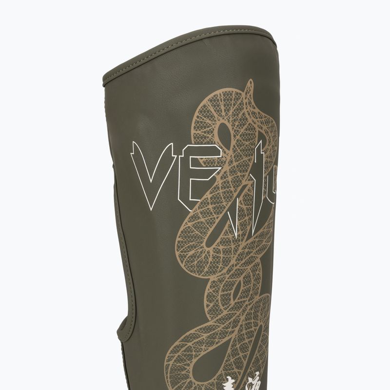 Blauzdų ir pėdų apsaugos Venum Serpenti khaki/bronze/ivory 6