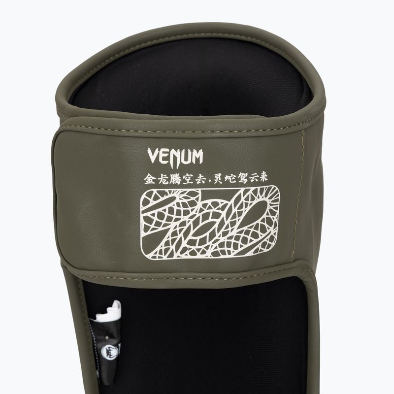 Blauzdų ir pėdų apsaugos Venum Serpenti khaki/bronze/ivory 7