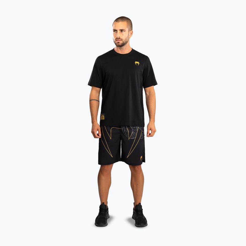 Vyriški marškinėliai Venum Serpenti black/silver/gold 2