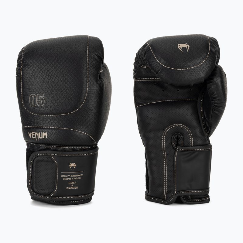 Bokso pirštinės Venum Impact Evo Scales Boxing black