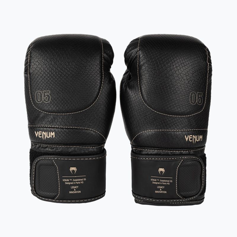 Bokso pirštinės Venum Impact Evo Scales Boxing black 2