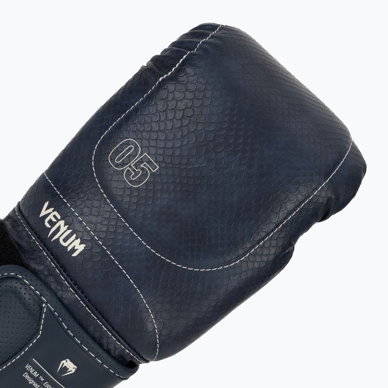 Bokso pirštinės Venum Impact Evo Scales Boxing midnight blue 5
