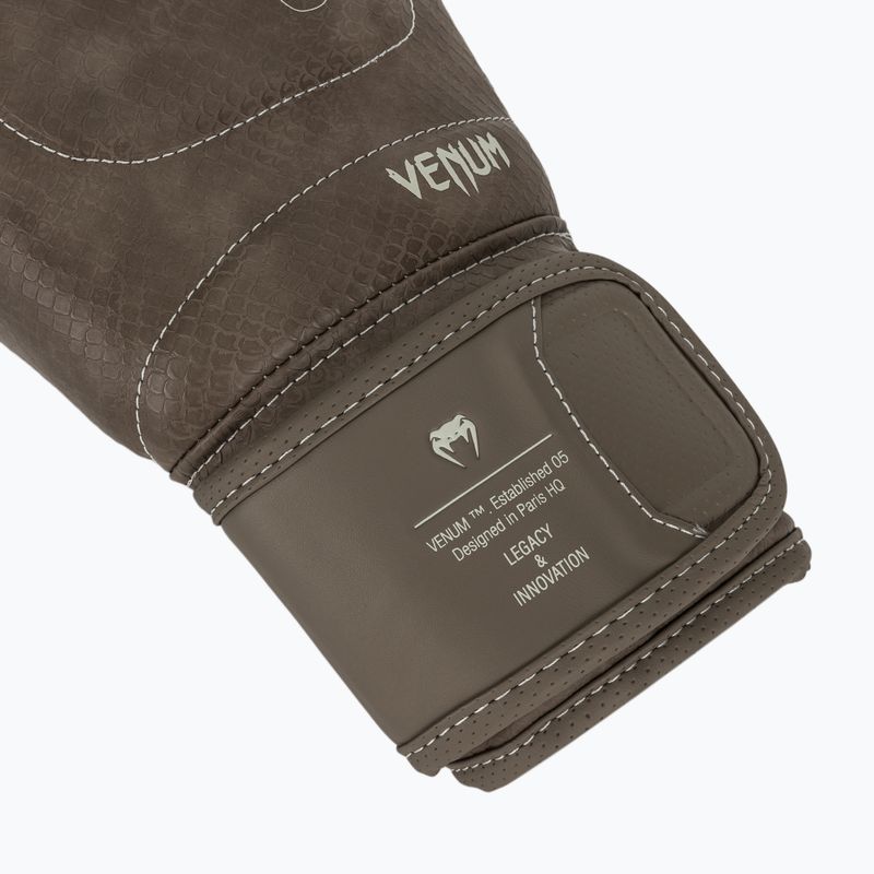 Bokso pirštinės Venum Impact Evo Scales Boxing brown 6