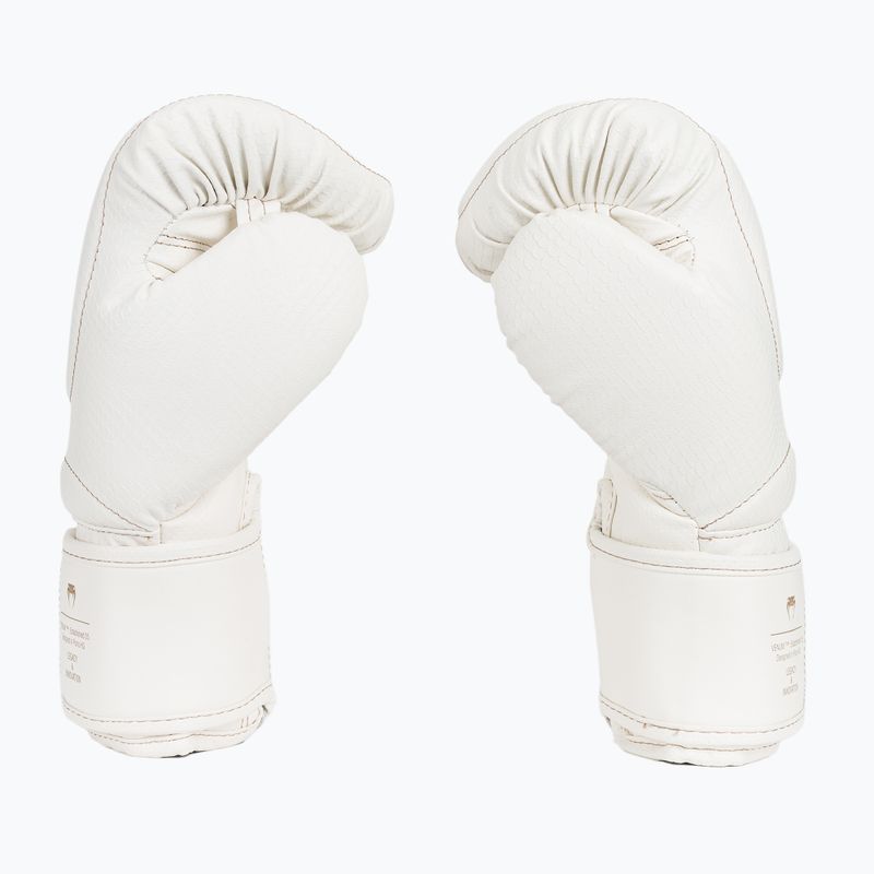 Bokso pirštinės Venum Impact Evo Scales Boxing ivory 4