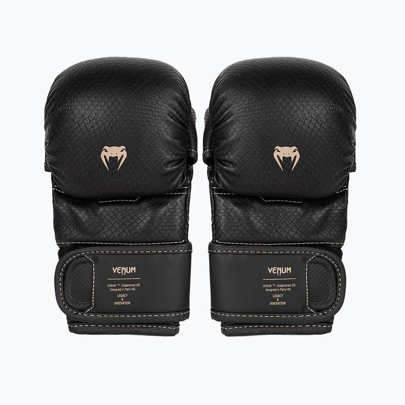 MMA sparingo pirštinės Venum Impact Evo Scales MMA black