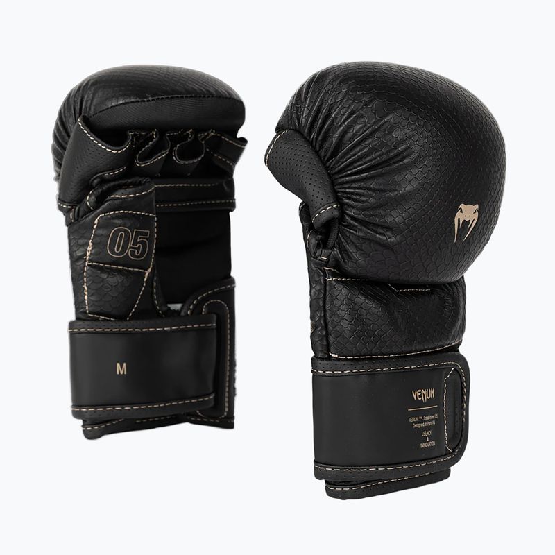 MMA sparingo pirštinės Venum Impact Evo Scales MMA black 2