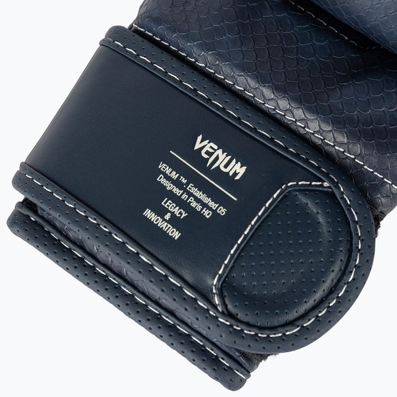 MMA sparingo pirštinės Venum Impact Evo Scales MMA midnight blue 5