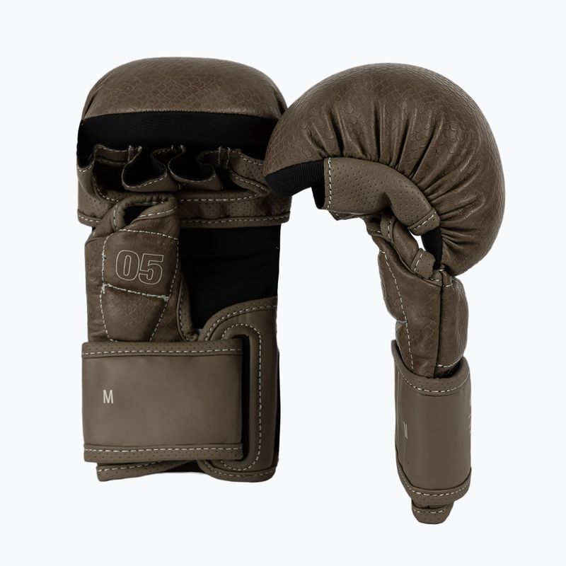 Sparingo MMA pirštinės Venum Impact Evo Scales MMA brown 4