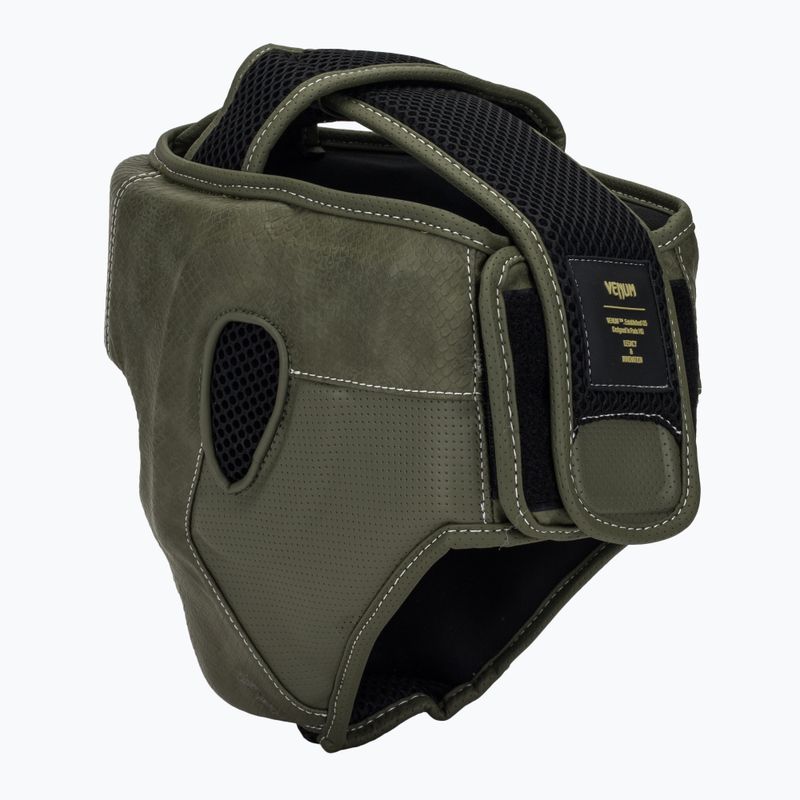 Bokso šalmas Venum Impact Evo Scales Headgear army green 3