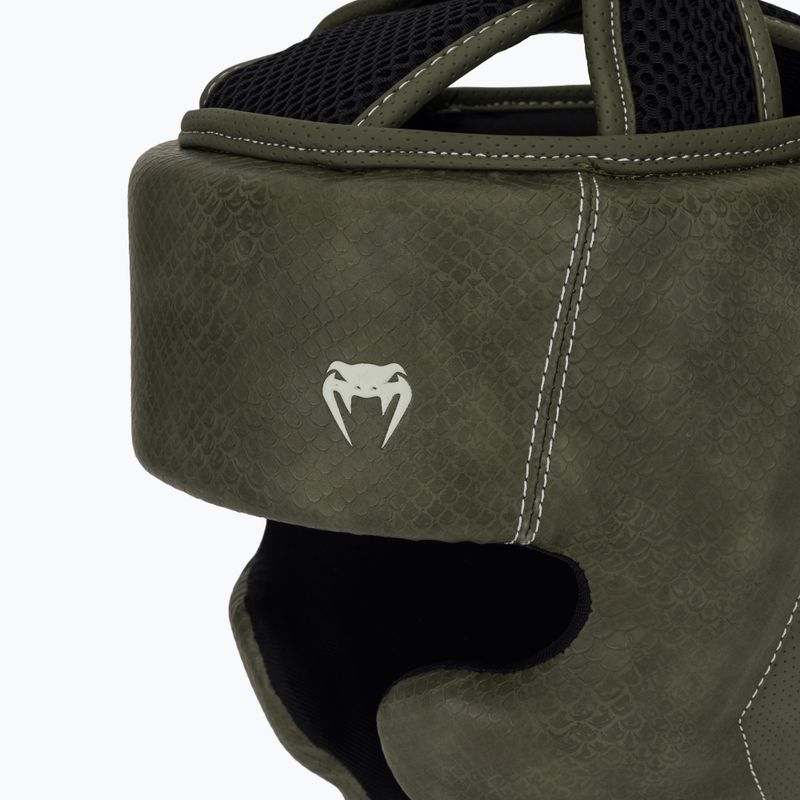Bokso šalmas Venum Impact Evo Scales Headgear army green 4