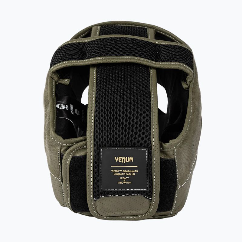 Bokso šalmas Venum Impact Evo Scales Headgear army green 2