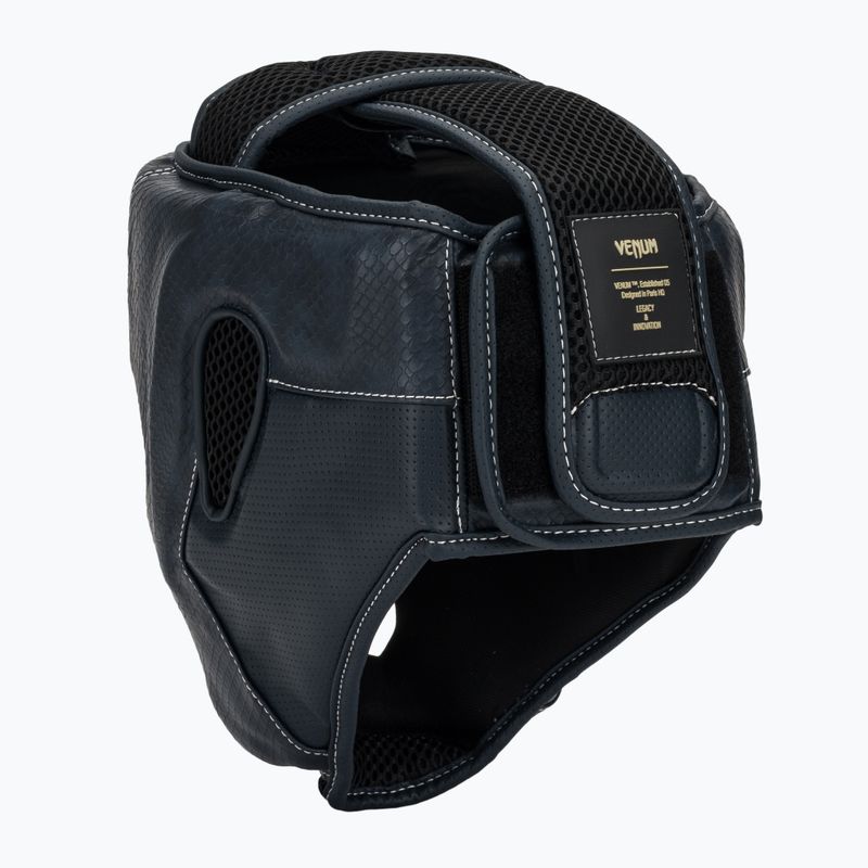 Bokso šalmas Venum Impact Evo Scales Headgear midnight blue 3