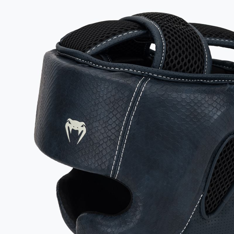 Bokso šalmas Venum Impact Evo Scales Headgear midnight blue 4