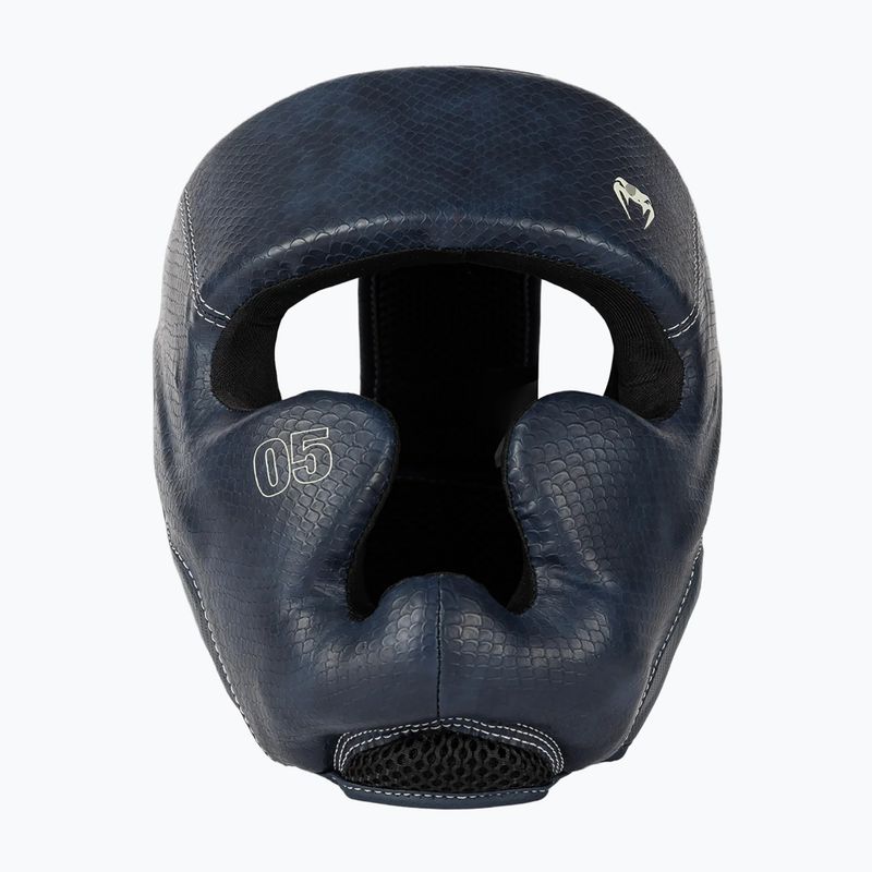Bokso šalmas Venum Impact Evo Scales Headgear midnight blue