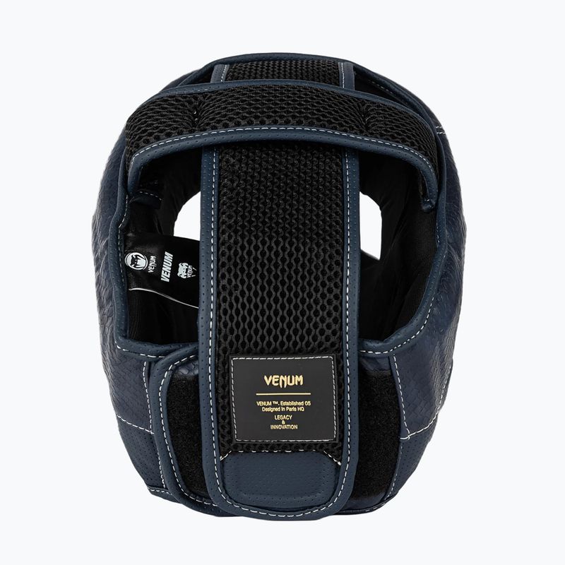 Bokso šalmas Venum Impact Evo Scales Headgear midnight blue 2