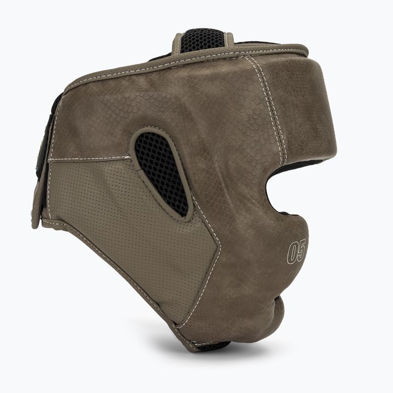 Bokso šalmas Venum Impact Evo Scales Headgear brown 2