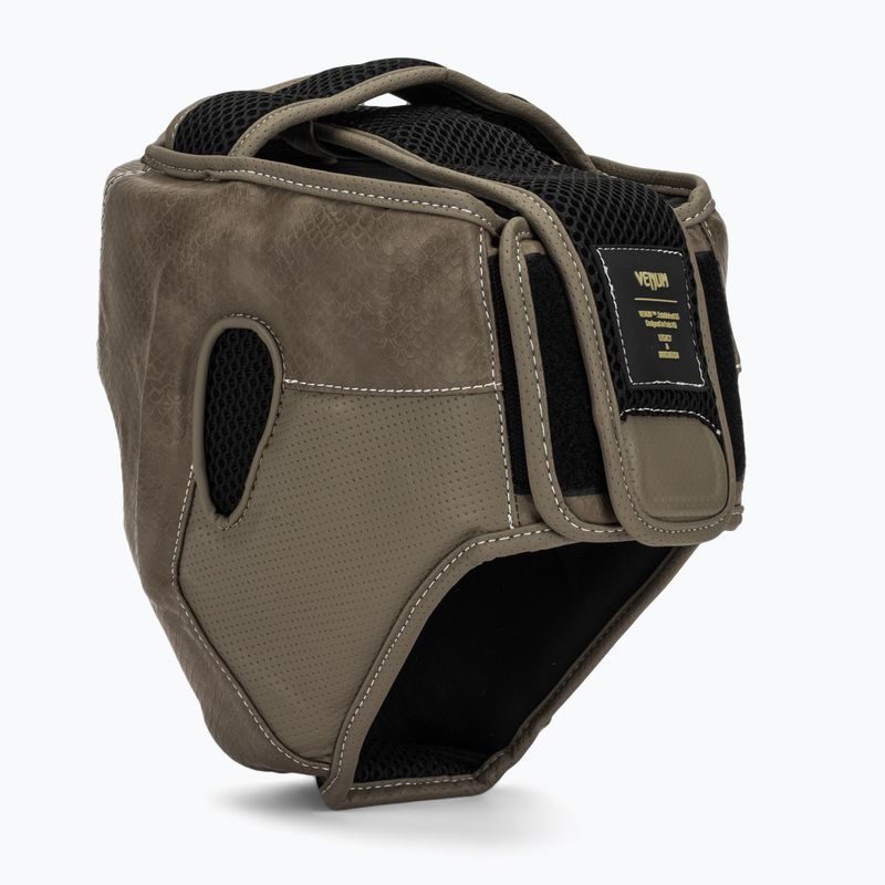 Bokso šalmas Venum Impact Evo Scales Headgear brown 3