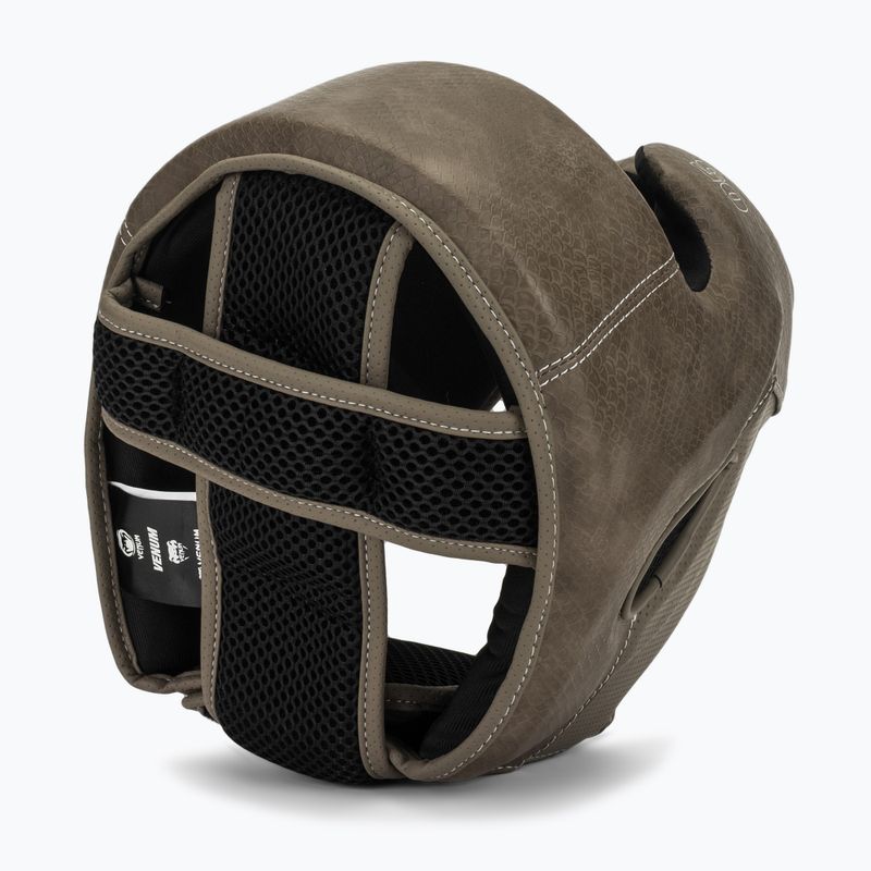 Bokso šalmas Venum Impact Evo Scales Headgear brown 6