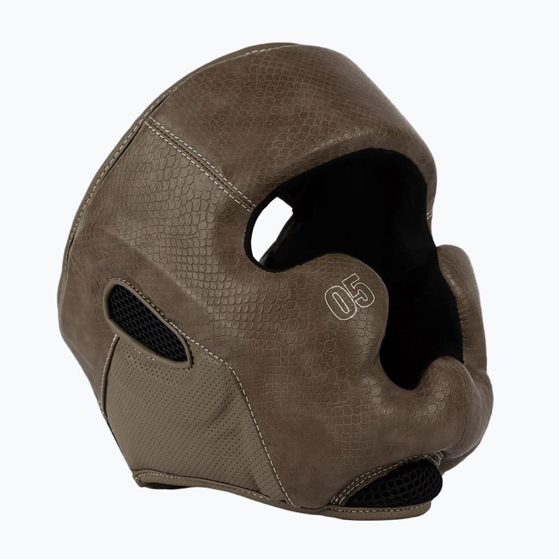 Bokso šalmas Venum Impact Evo Scales Headgear brown 2