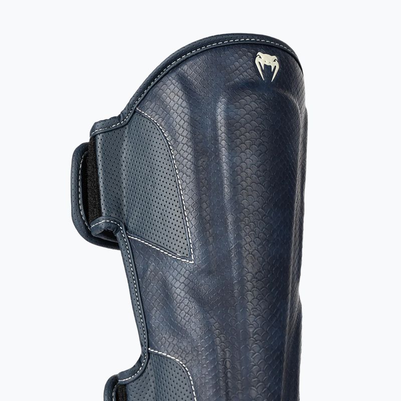 Blauzdų ir pėdų apsaugos Venum Impact Evo Scales Shinguards midnight blue 3