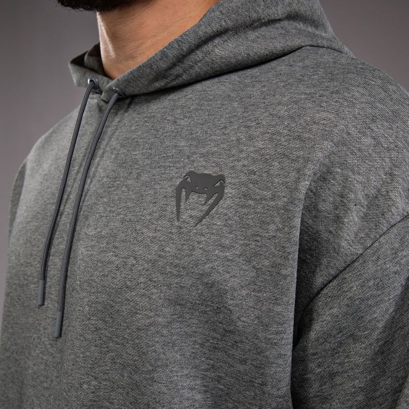 Vyriškas džemperis Venum Divide Hoodie šviesiai pilkas 5