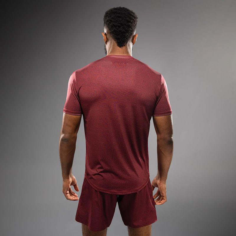 Vyriški treniruočių marškinėliai Venum X Ares 2.0 Dry Tech bordo spalvos 3