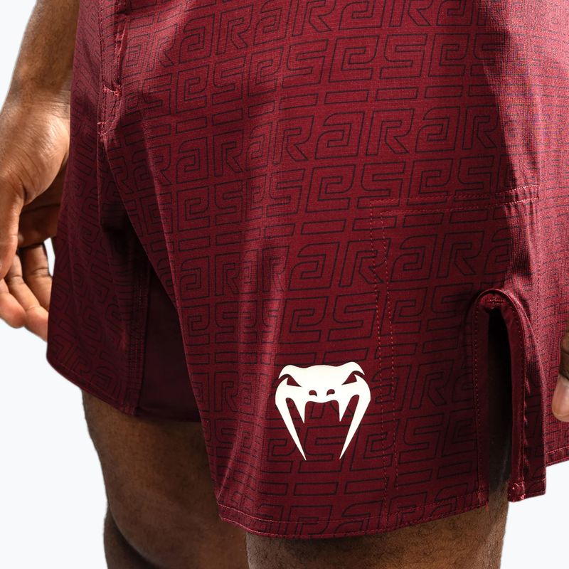 Vyriški treniruočių šortai Venum X Ares 2.0 bordo spalvos 7