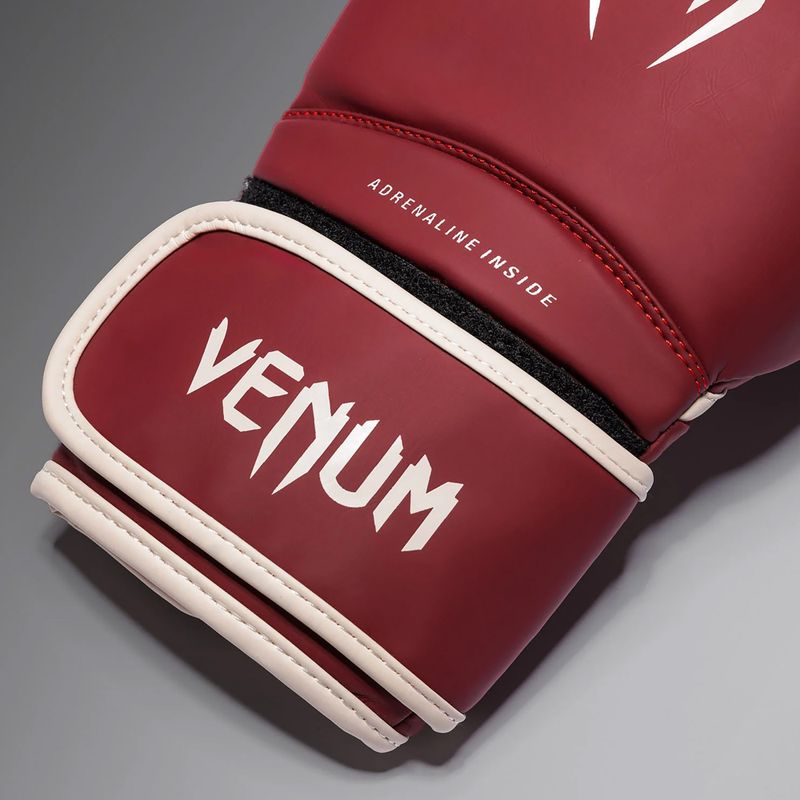 Bokso pirštinės Venum Contender 1.5 burgundy/sand 4