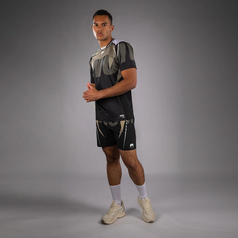Vyriški marškinėliai Venum Adrenaline Dry-tech black/sand 2
