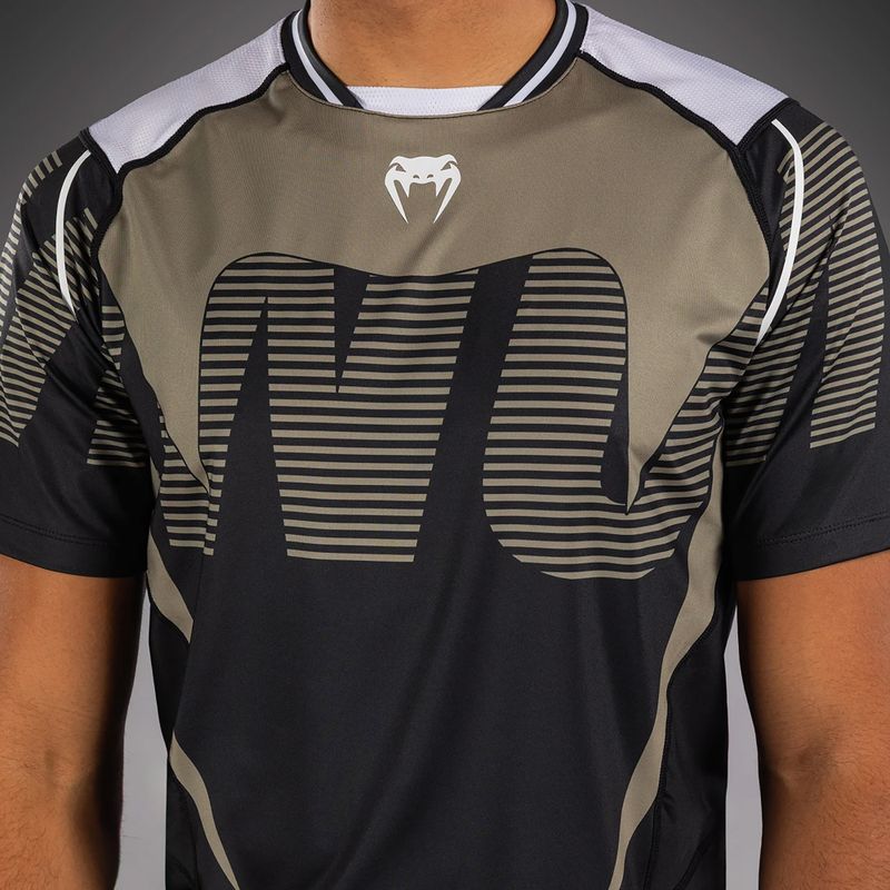 Vyriški marškinėliai Venum Adrenaline Dry-tech black/sand 4