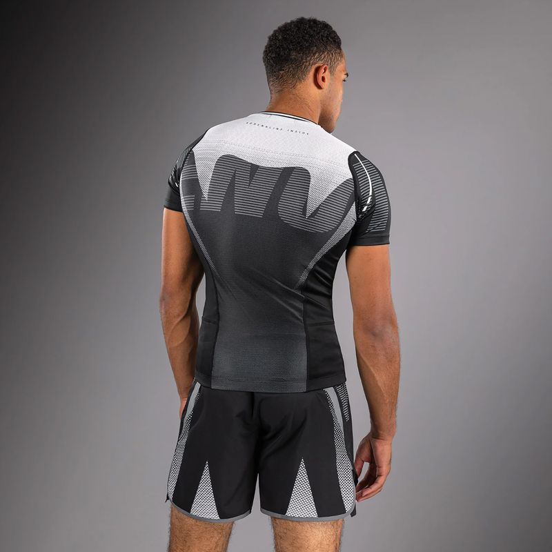 Vyriškas rashguard Venum Adrenaline Rashguard black/silver grey 3