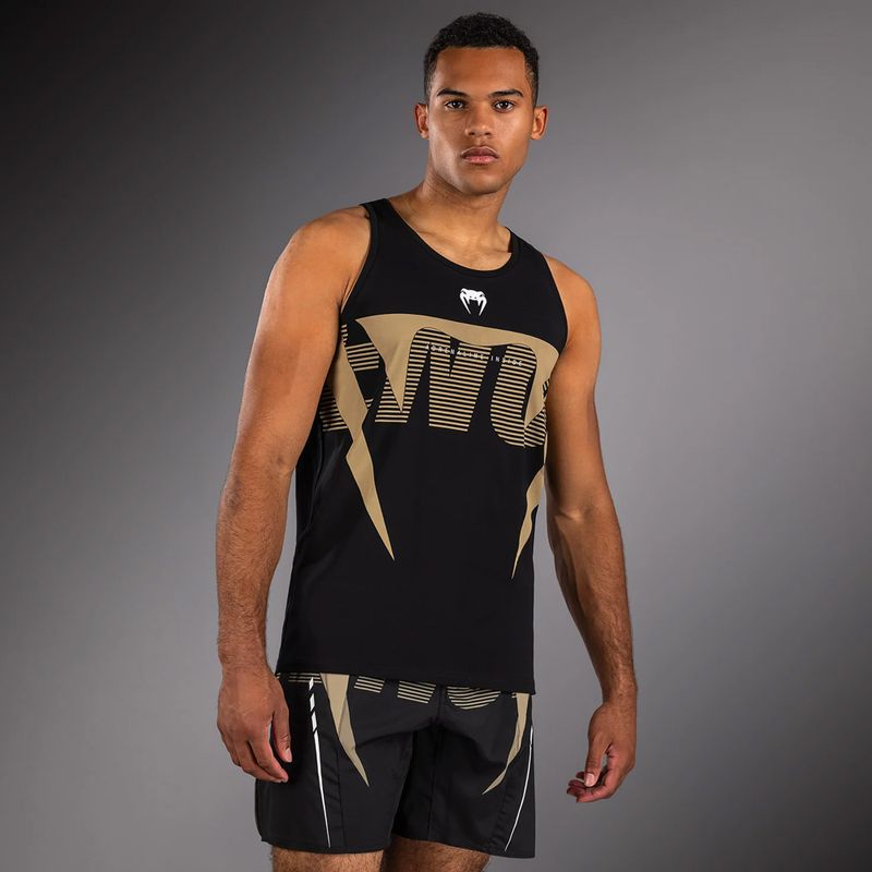 Vyriški marškinėliai Venum Adrenaline black/sand 4