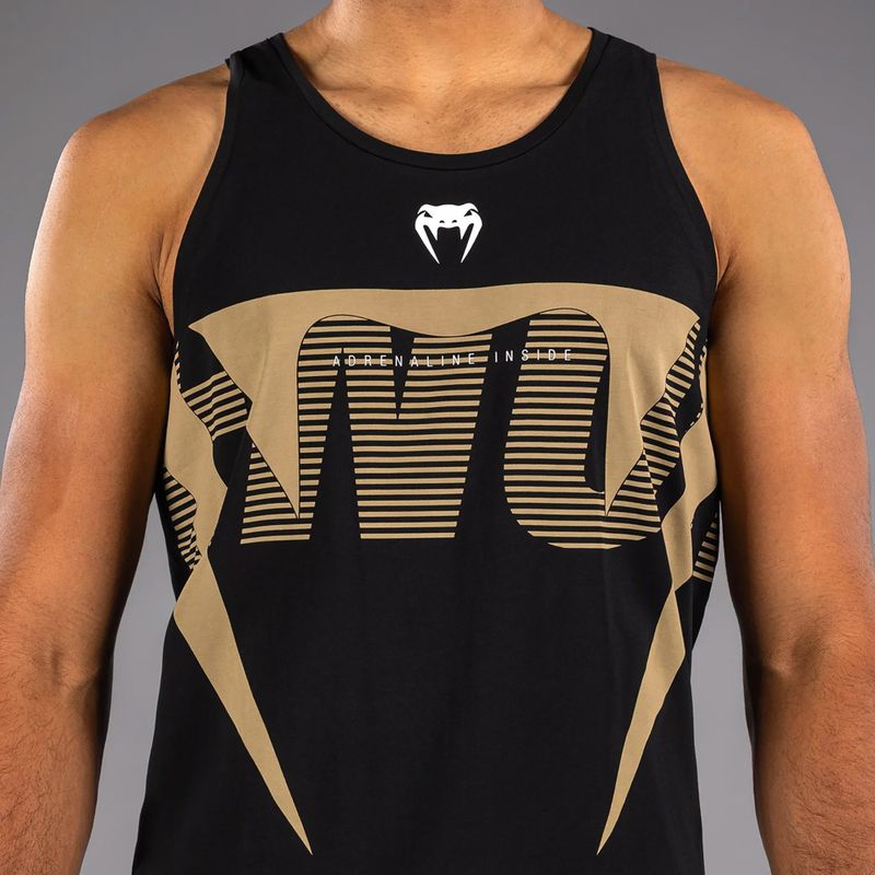 Vyriški marškinėliai Venum Adrenaline black/sand 5