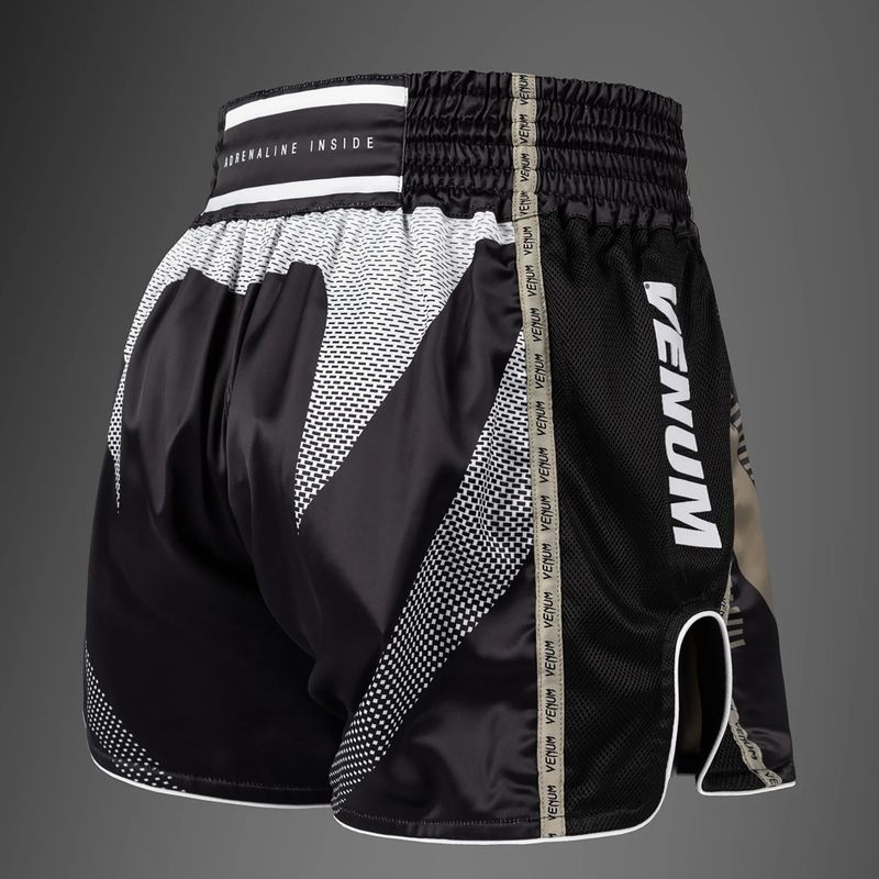 Vyriški treniruočių šortai Venum Adrenaline Muay Thai black/sand 4