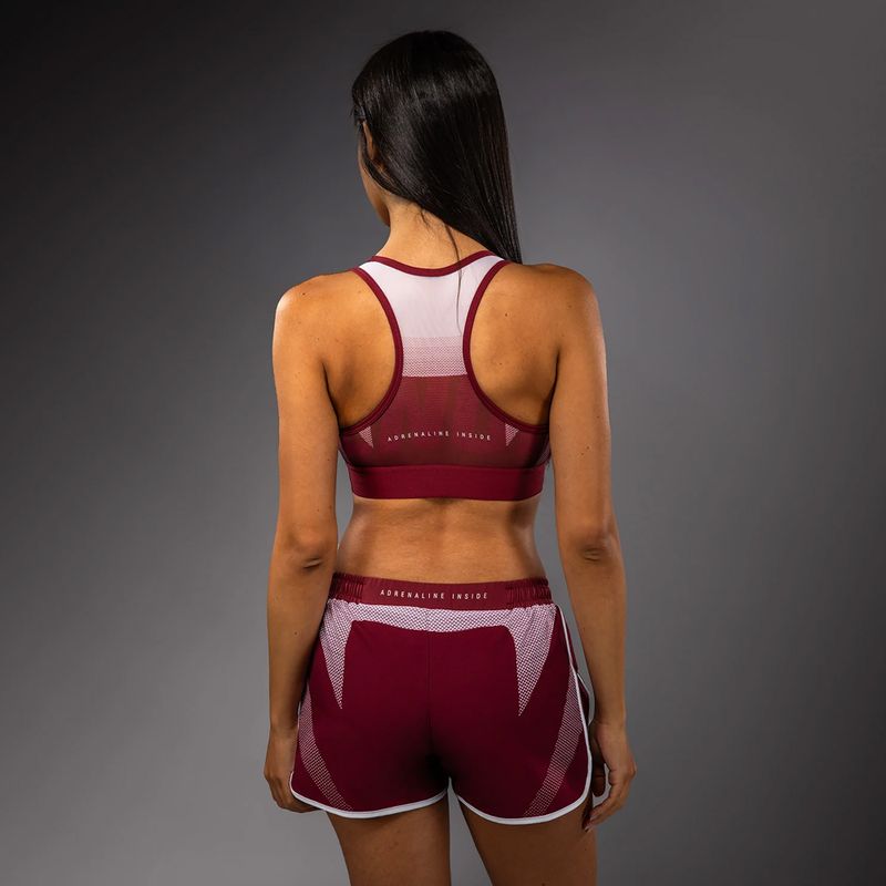 Sportinė liemenėlė Venum Adrenaline burgundy/pink 2