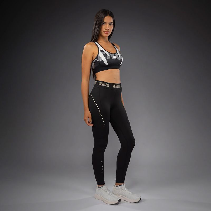 Moteriškos treniruočių tamprės Venum Adrenaline black/ivory 7