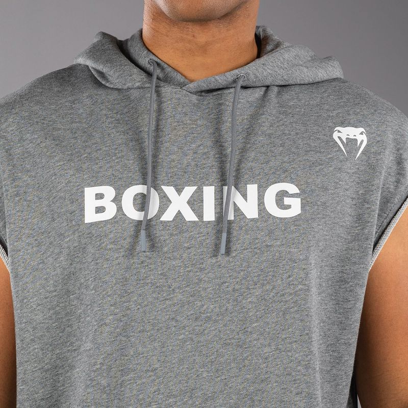 Vyriškas džemperis Venum Boxing VT Sleeveless Hoodie heather grey 5