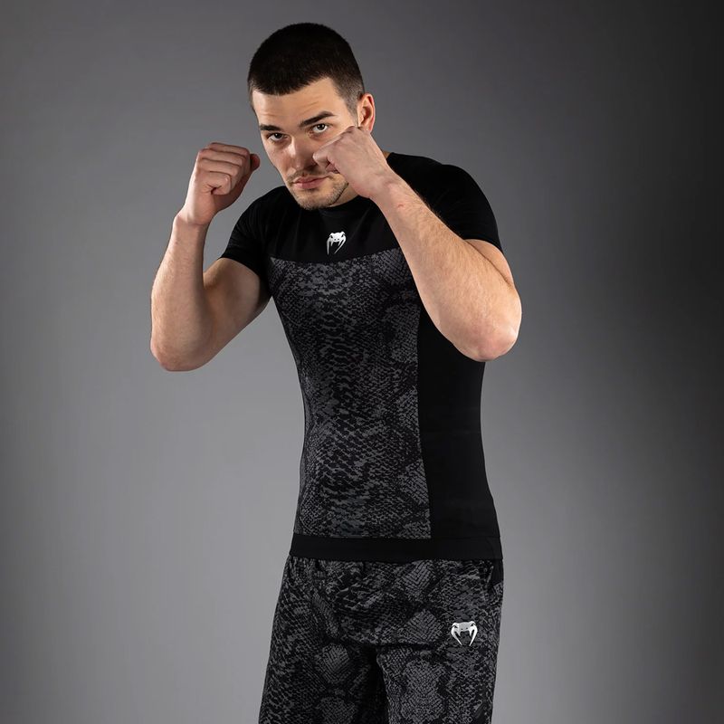 Vyriškas rashguard Venum G-Fit Scales Rashguard black/charcoal grey 4