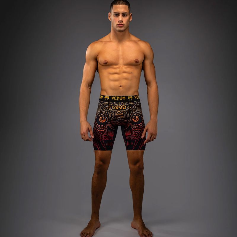 Vyriški treniruočių šortai Venum Quetzal Fury Vale Tudo black/fury red/tangerine 2