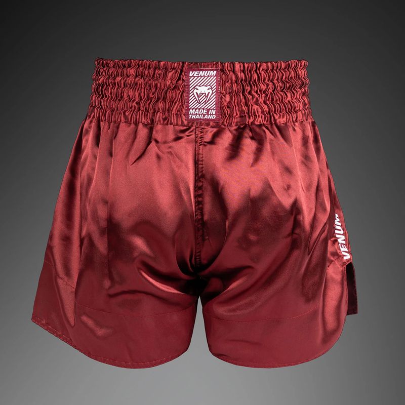 Vyriški treniruočių šortai Venum Classic Evo Muay Thai burgundy 2