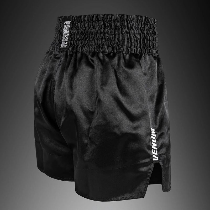 Vyriški treniruočių šortai Venum Classic Evo Muay Thai black/white 4